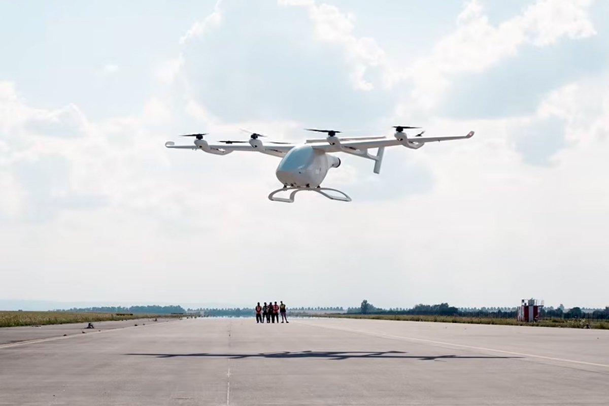 NTU TD1 remoted controlled subscale eVTOL technology demontrator NTU TD1 remoted controlled subscale eVTOL technology demontrator